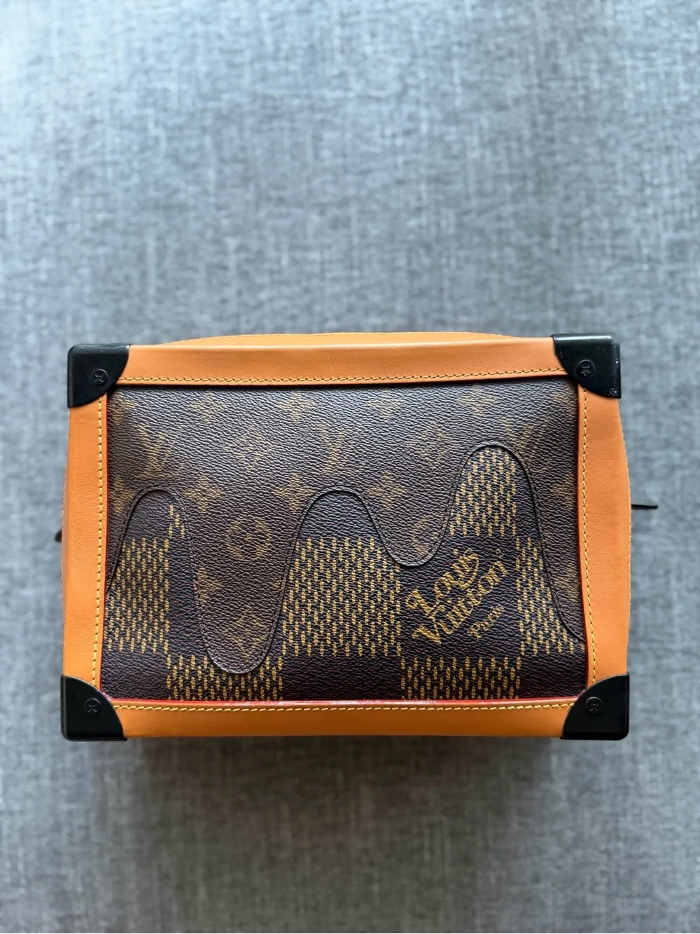 Louis Vuitton Men’s Monogram Brown Leather Trunk Crossbody Bag